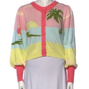 LOVESHACKFANCY DABNEY CARDIGAN Size S
